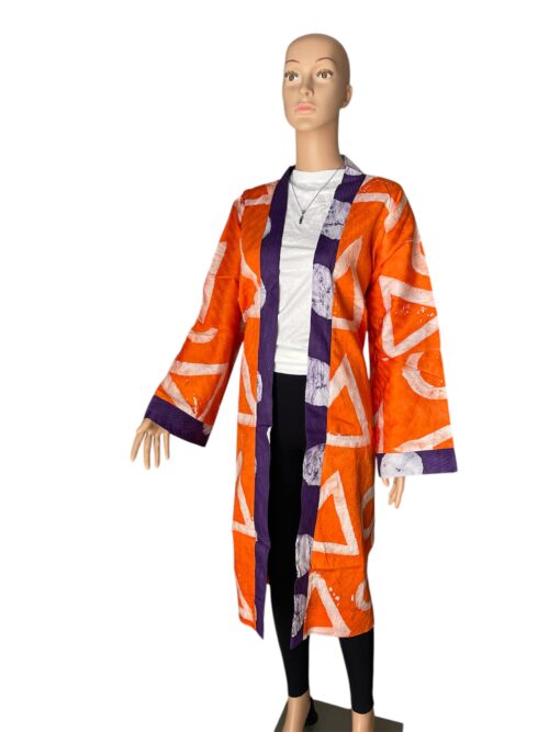 Adire Kimono